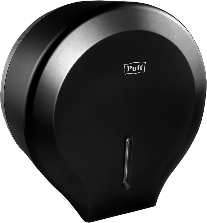 Диспенсер для туалетной бумаги Puff 7130Bl черный, с ключом — диспенсеры, ориентир от 2 643 ₽