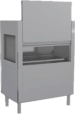 Машина посудомоечная конвейерная Apach Chef Line LTIT160 WR справа налево — посудомоечные машины туннельного типа, ориентир…