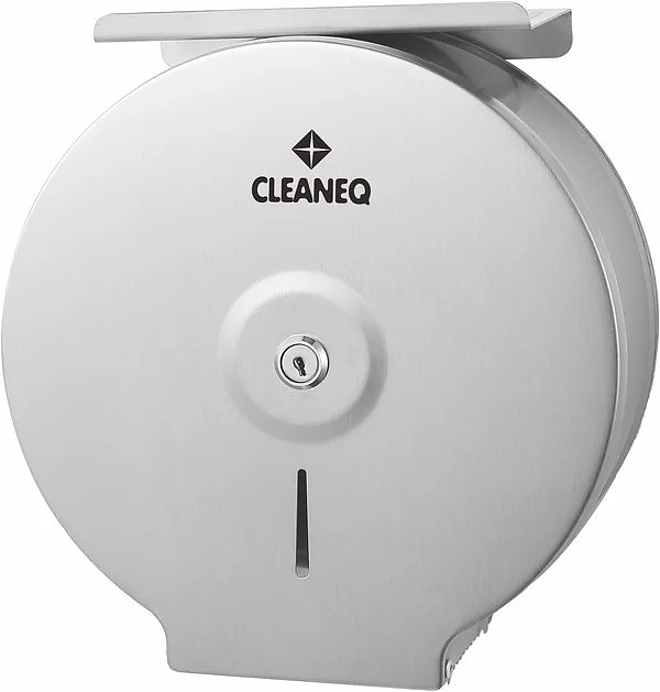 Диспенсер туалетной бумаги CLEANEQ KW-7300 с полкой (нерж. сталь) нерж. сталь — диспенсеры, ориентир от 2 286 ₽