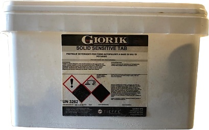 Средство моющее и ополаскивающее для пароконвектоматов Giorik 7080543 DET&RINSE TAB 2 в 1 в таблетках (120 шт.) — чистящие…