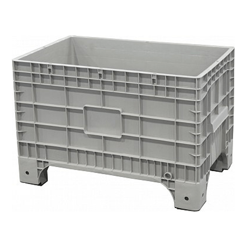 Контейнер ТАРА.РУ B-Box 1065 Mini 1017х636х673 мм (cплошной на ножках) серый — контейнеры крупногабаритные, ориентир от 11…